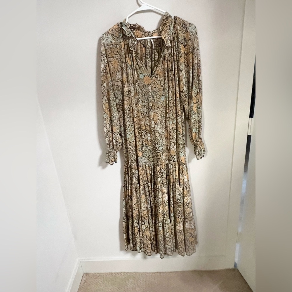 Free People “Feeling Groovy” Floral Maxi Dress - Picture 7 of 14